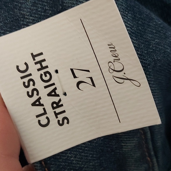 J.Crew High-rise '90s classic straight jean in Buoy wash Blue Size 27 - Picture 6 of 6